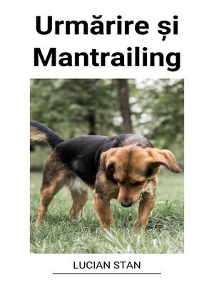 cover image of Urmărire și Mantrailing